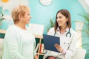 Patient with Doctor photo