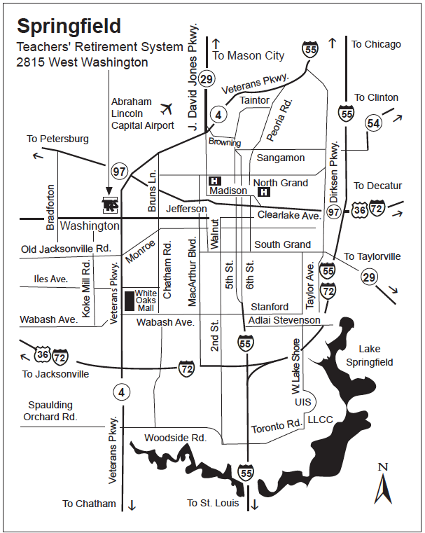 Springfield Map