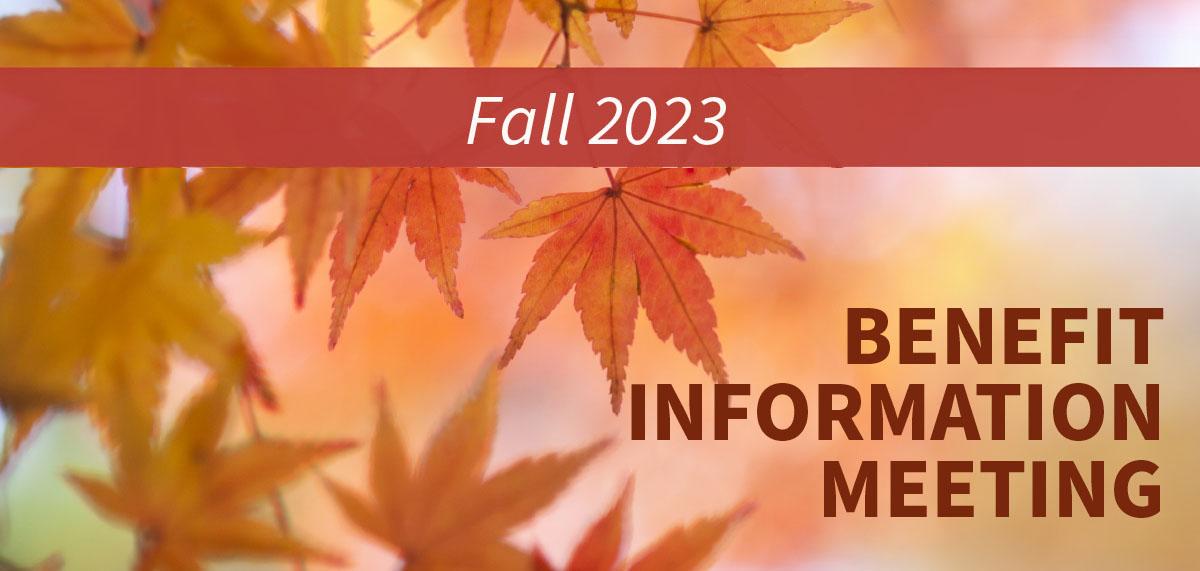 Fall Member Meeting 23